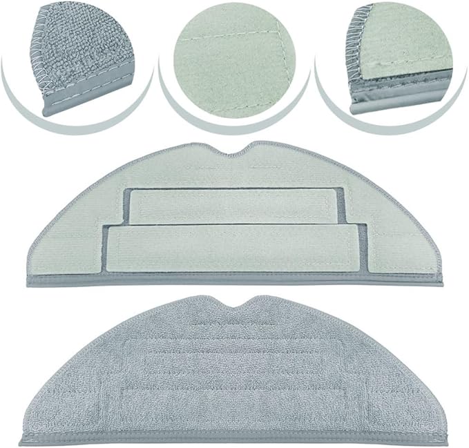 Theresa Hay Accessories for Roborock S8 Pro Ultra Robot Vacuum Cleaner Replacement Parts 22 Packs 2 Sets of Main Brushes & 4 Filters & 6 Side Brushes & 4 Mop Cloths & 4 Dust Bags