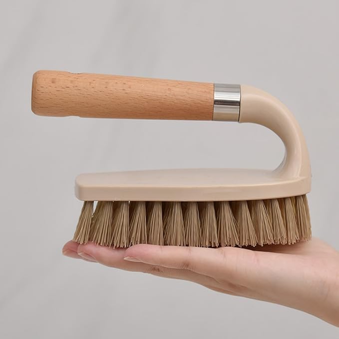 Brush, Scrubbing Brush for Carpet Cleaning, Heavy Duty Cleaning Brush with Stiff Bristles, Cleaning Shoes, Floors, Bathroom and Kitchen