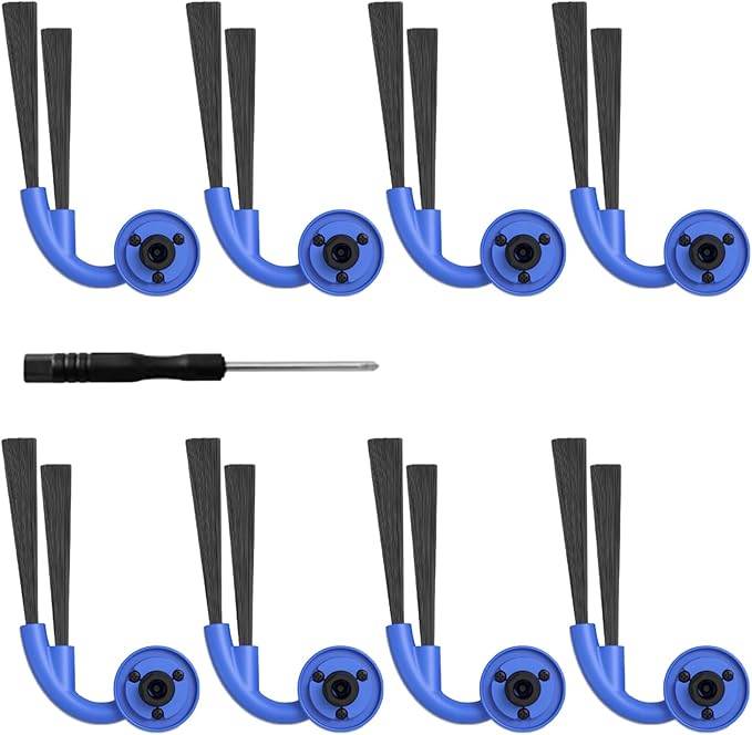 Side Brush for Ecovacs Deebot X11 OmniCyclone, X11 Pro, X11 Pro Omni, X9 Pro Omni Vacuum Cleaner, X11 Replacement Part, X9 Pro Omni Side Brushes 8 Pcs Accessoires