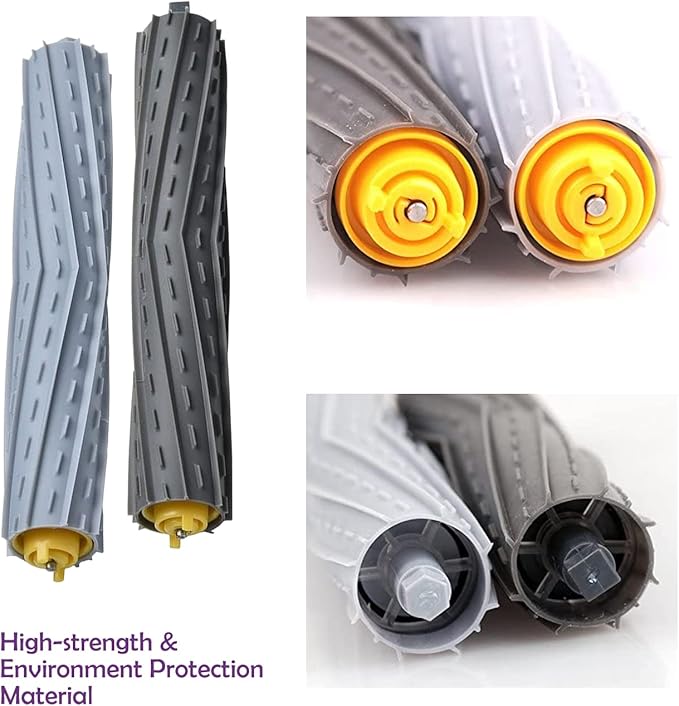 PELLYDA Replacement Parts for irobot Roomba 800 & 900 Series, Replenishment Kits for Roomba 800 850 860 861 866 870 880 890 900 980 985 Vacuum,(2 Sets Roller Brushes,4 Filters,4 Side Brushes)