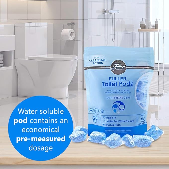 Pod & Swab - Multi Use Bathroom Swab + Fuller Toilet Pods™ (24 Pods)