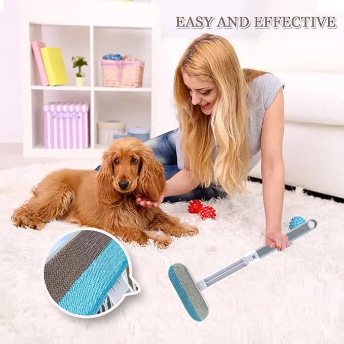 Pet Hair Remover and Reusable Cat and Dog Hair Remover for Furniture, Couch, Carpet, Clothes, Car Seats or Bedding, Reusable Lint Brush, Perfect Dog and Cat Fur Remover Tool