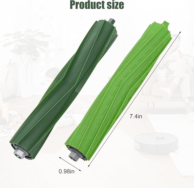 3 Sets Replacement Roller Brushes for irobot Roomba E & I & J Series Vacuum Cleaners e5 e6 e7 i1 i1+ i2 i3 i3+ i4 i4+ i6 i6+ i7 i7+ i8 i8+ j6+ Combo i5 i5+ j5 j5+ j7 j7+