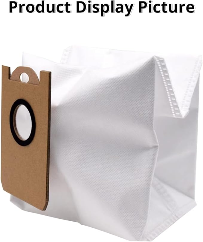 10 Pack Dust Bags Replacement for iHome AutoVac Nova Self Empty iHRV6 iHRV11 iHRV14 Robot Vacuum Bag Parts Accessories (Not Fit Nova S1 Pro)