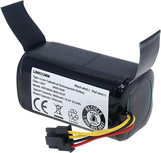 LINKCOMM Battery Replacement for AIRROBO P10 Robot Vacuum