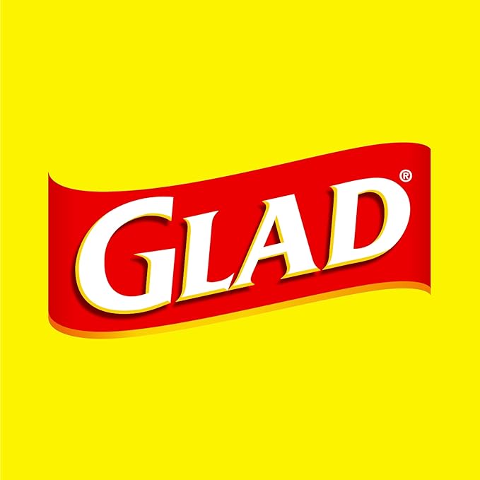Glad ForceFlex Tall Kitchen Trash Bags, 13 Gallon, Gain Lavender, 40 Count (Package May Vary)