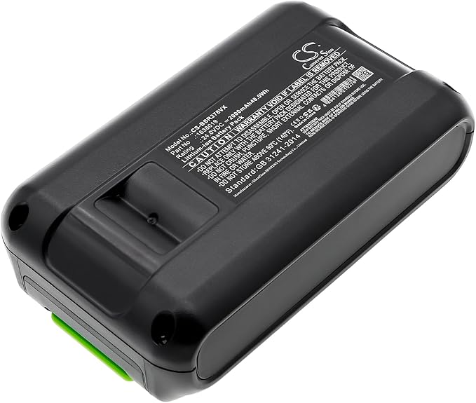 FYIOGXG Battery for Bissell 3789, 3789U, 3789X, 3797, 3797V, 3797W, Cleanview XR Stick Vacuum PN:Bissell 1638019, 1638764 2000mAh / 48.0Wh