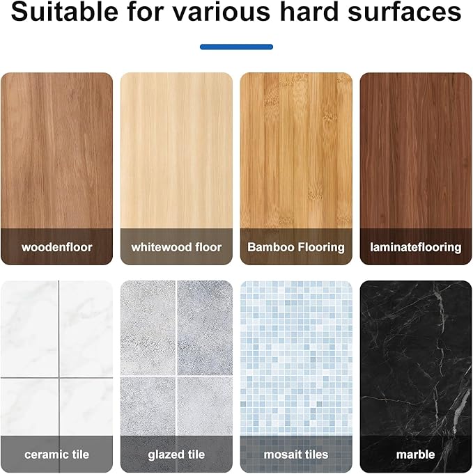 Nukisa Floor Cleaning Solution Compatible With Tineco, Deep Cleans for Multiple Hard Floors, Suitable With All Robot Vacuums with Mopping and Cordless Wet/Dry Vacuum Mop Cleaner (Original 2 Bottle)