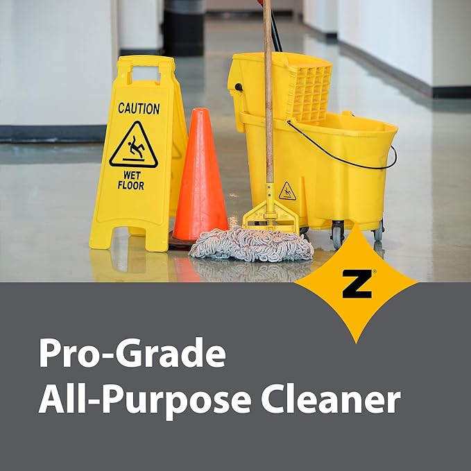 Pro-Grade All-Purpose Cleaner & Deodorizer - Deep Cleaning & Odor Eliminating Formula For Professional & Home Surfaces - 1 Gallon Concentrate - Fresh Breeze