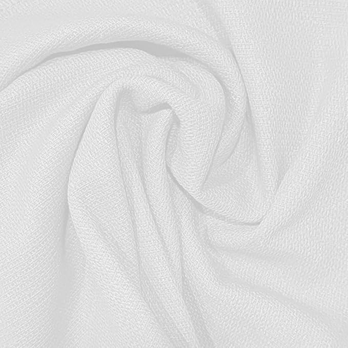 Premium White Huck Towels – (100 Pack) 15 x 30 inches 100% Cotton Bulk Towel for General Cleaning, Auto Shop, and Hospital Use, Super Absorbent, Machine Washable Cloth