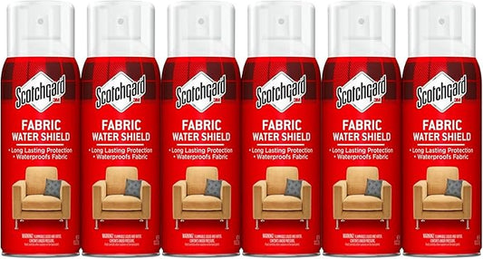 Scotchgard Fabric & Upholstery Protector, 6 Cans/10-Ounce (60 Ounces Total)