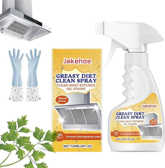 Multifunctional Powerful Kitchen Foam Cleaner, 2025 New All Purpose Oil Stain Cleaning Spray, Powerful Degreasing, Gentle Formula, Perfect Forovens, Grills And Microwaves (1)