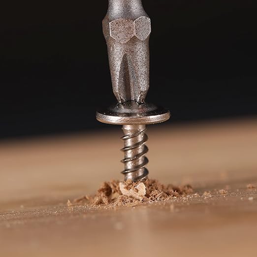 #8 x 2 Inch Wood Screw 500Pcs 410 Stainless Steel Standard Thread Truss Head Fast Self Tapping by SG TZH