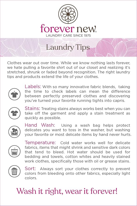 FOREVER NEW Granular Detergent Powder - Delicate Laundry Care Wash - Original Scented, 96 oz. (32 oz. 3 Pack)