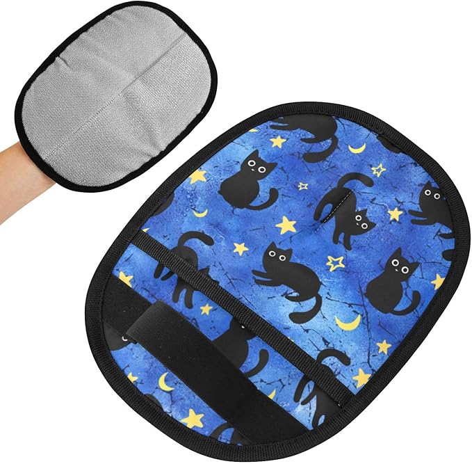 CHPGPUG Cat Star Pet Hair Removal Glove for Cats & Dogs Reusable Pet Hair Removal Glove pet Hair Electrostatic Gloves