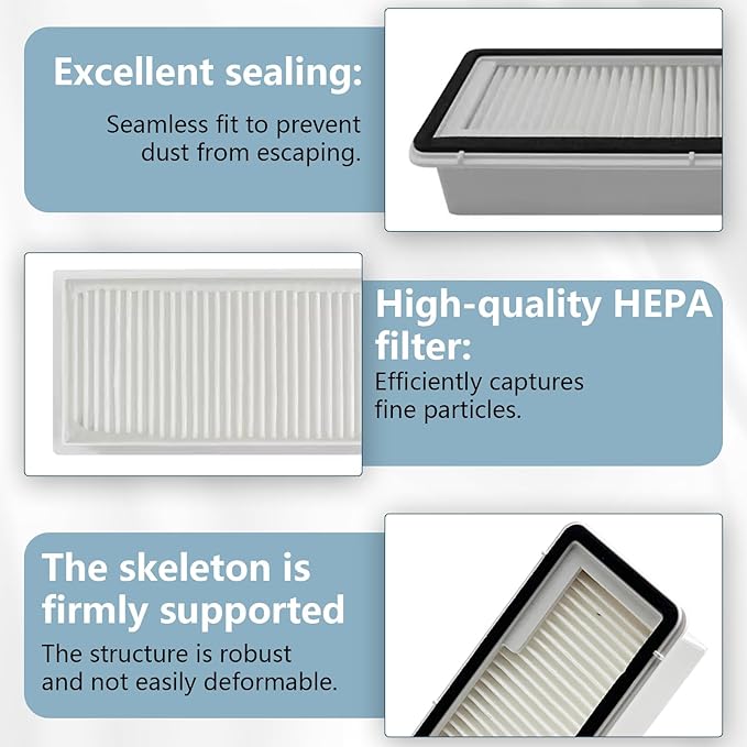 Filter Accessories for Narwal Freo Z10, Freo X Ultra, Freo X Plus, Freo Z Ultra, Freo Pro Vacuum Cleaner, Freo X Ultra Replacement Part 7 Pcs Filter