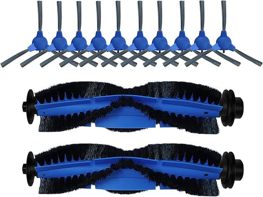 HMHAMA Robot Vacuum Cleaner Replacement Parts for Eufy G40 G40 Hybrid+ Accessories Kit with Roller Brush Main Brush Side Brush