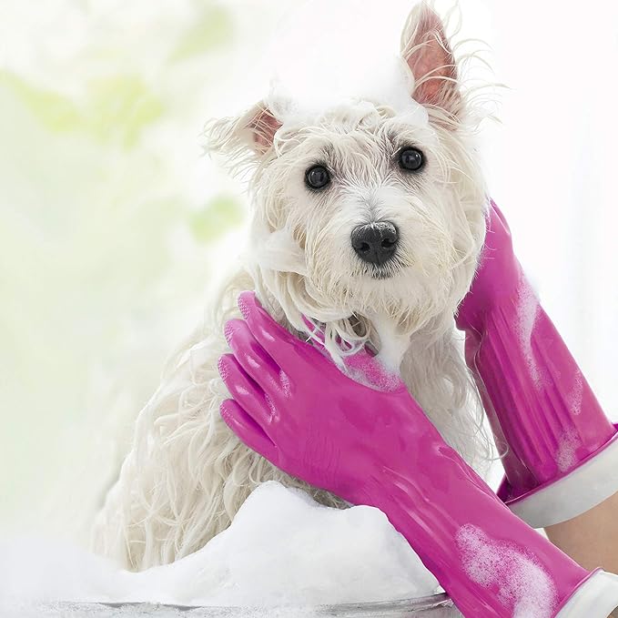 PLAYTEX Living Drip-Catch Cuff Gloves, Medium 1 Pair (Pack of 1)
