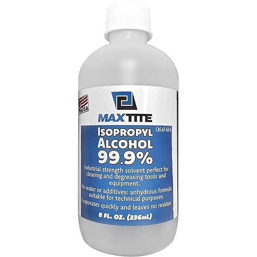 MaxTite Isopropyl Alcohol 99.9% (8oz)
