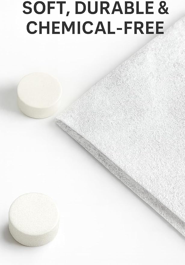 Compressed Towels – Travel-Size Compact Towels for Camping, Hiking, Gym & Outdoor Use – Lightweight, Expandable & Reusable