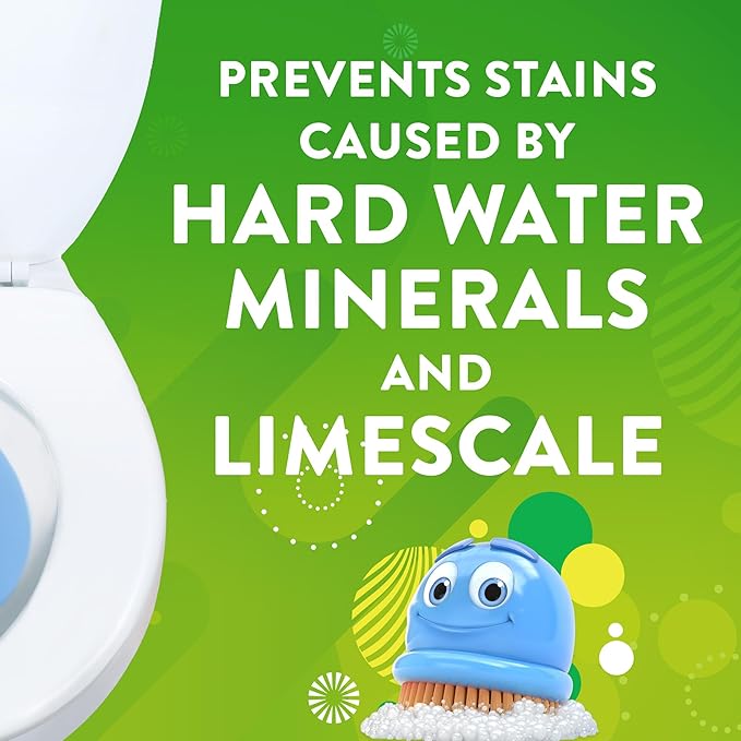 Scrubbing Bubbles Toilet Bowl Tablets, Continuous Clean Toilet Drop In Discs, Each Tablet Provides 4 Weeks of Protection Against Stains and Build Up, 3 Count (Pack of 6)