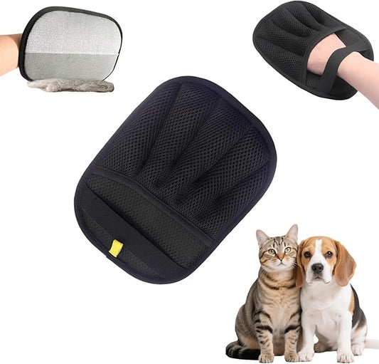 Cat Dog Pet Electrostatic Hair Removal Gloves,Upgraded in 2025,Hair Brush,Washable,Reusable,For Clothes, Sofa,Carpet,Car Seat