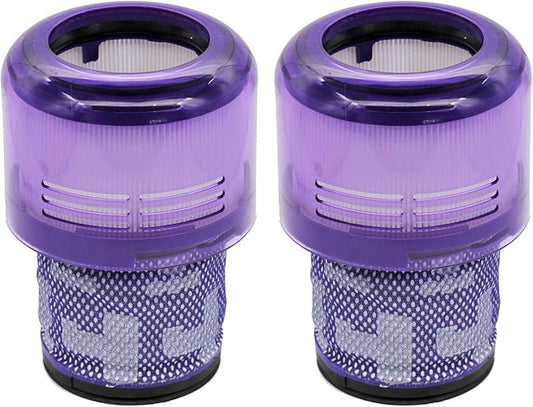 Lemige 2 Pack Vacuum Filters Replacement Parts Compatible with Dyson V11 Origin V11 Torque Drive V11 Animal V11 Complete V11 Extra V15 Detect V15s Detect Submarine Vacuums, Compare to Part 970013-02