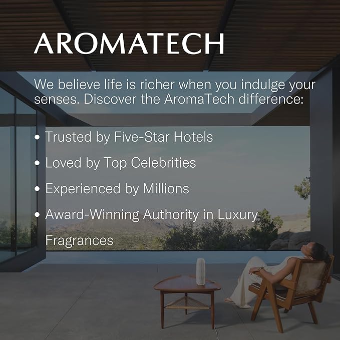Noir Aromatech Noir Aroma Essential Oil Blend: Hotel Inspired Aromatherapy with for Ultrasonic Diffusers & Nebulizers - 0.3 fl oz, 10 mL