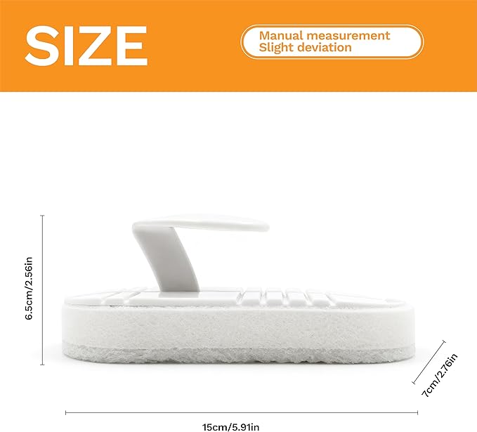 Flexible Handle Design – Our Bendable Brush with 6 sponges and 1 Handle reaches deep pots, Corners, and Curved Areas with Ease, Giving Better Cleaning Control Than Ordinary Kitchen sponges.