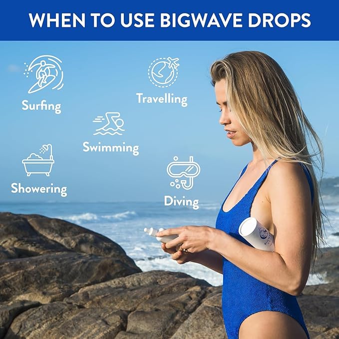 Fast-Acting Ear Drops Preferred by Professional Athletes for Ear Discomfort, Ear Infections, Swimmer’s Ear, Clogged Ears, Wax Removal, and Itchy Ears
