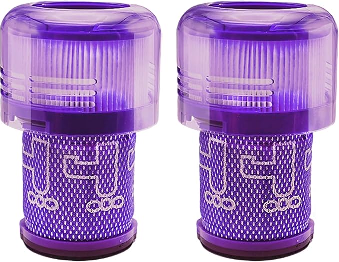 ELO V12 Battery and Filter Replacement for Dyson V12 Detect and Detect Slim Vacuum Series - SV30 SV46 - Fade Free Premium Ultra Long Lasting Battery - Part No. 965470-01 (Does not fit SV12 V10)
