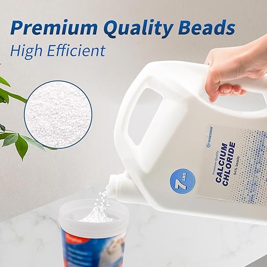 35LBS Calcium Chloride Desiccant, Moisture Absorbers Refill Beads - Fragrance Free, Moisture Absorber Refill