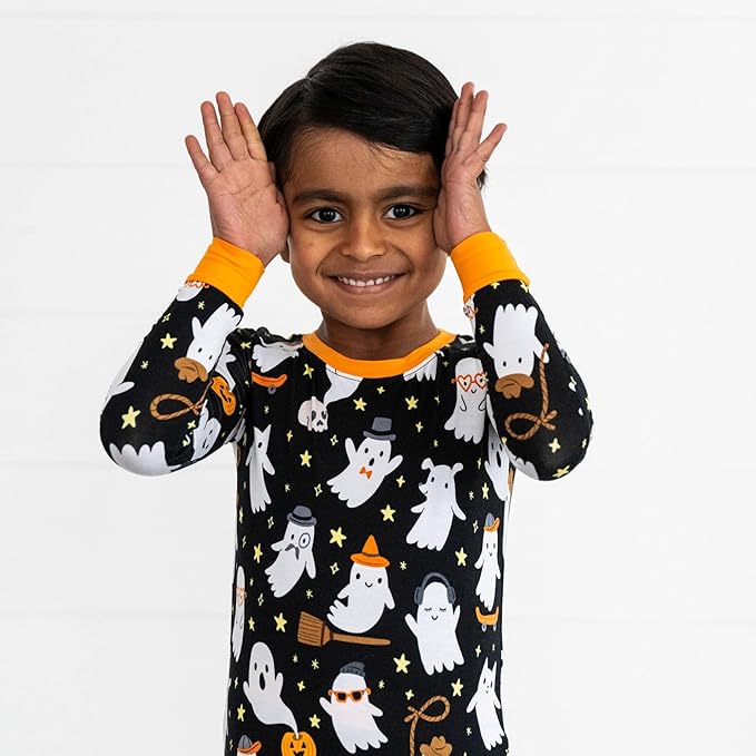 Little Sleepies Two-Piece Pajama Set for Boys & Girls, Soft Viscose from Bamboo Toddler Pajamas for Kids, Family Matching PJs