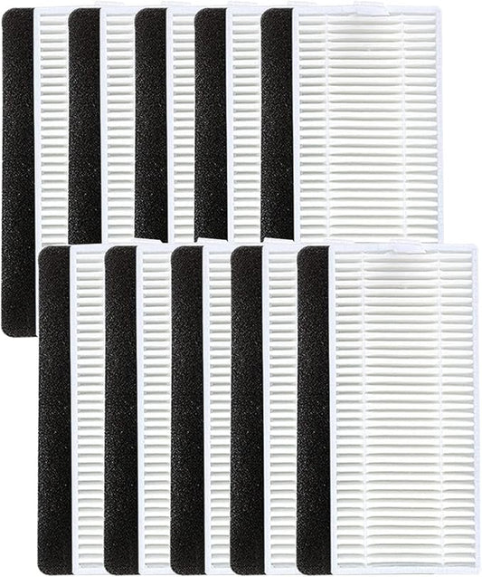 10PCS Replacement Parts HEPA Filters for Yeedi K600 K700 for Ecovacs Deebot N79 N79s DN622 500 N79w Robotic Vacuum Cleaner Accessories Kit