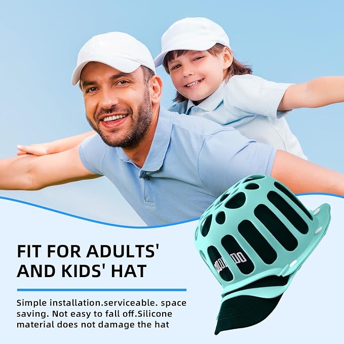 Silicone Hat Washer Cage Hat Cleaner for Baseball Caps, Rust-Proof & Shape-Saving Design,Ball Cap Washer Fit for Adults and Kids Hats Shaper,Flexible and durable，Cap holder,Green