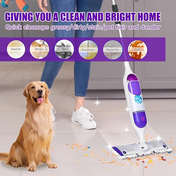 50 Pack Disposable Power Mop Pad Refills for Swiffer Power Mop, Compatible with Swiffer Power Mop Refills, Thickened Multi-Surface Replacements for Swiffer Wet Pads Refill on All Finished Floors.