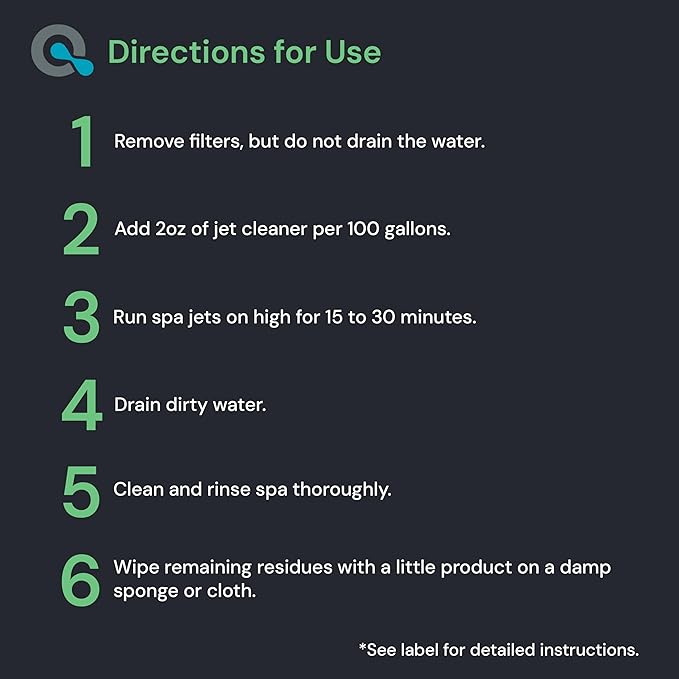 MAV AquaDoc Spa Jet Cleaner - Jet Line Cleaner for Hot Tubs & Jetted Tubs - Fast Acting Spa Flush (1 Pint)