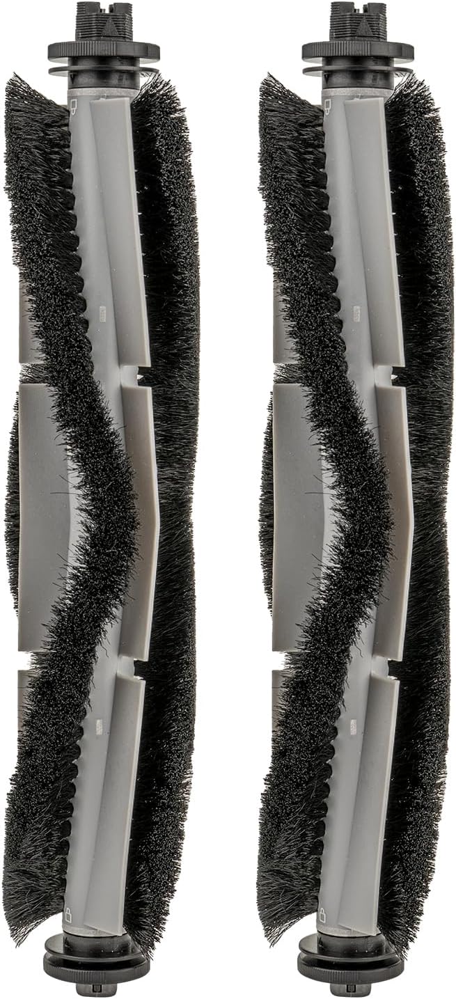 (2 Pack) T20+, T25+, T30+ Replacement Roller Brushes Compatible with Airrobo T20+, T25+, T30+ Robot Vacuum Cleaner, Main Roller Brush Accessories Kit, Multi-Surface Brush