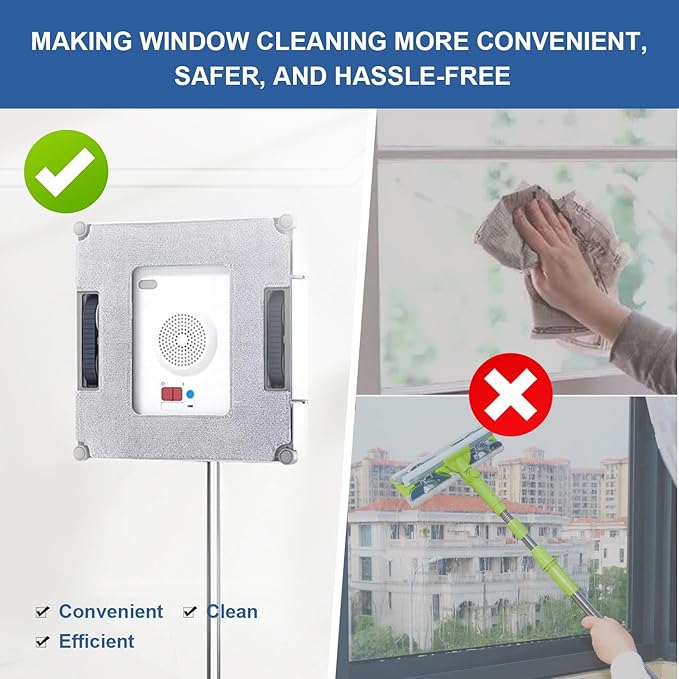 12 PCS Washable Cleaning Rag Mop Cloths for Winbot W1 / W1 Pro/ W2 Omni/ W2 Window Vacuum Cleaner Robot Mop Pad Accessories, Reusable & Washable Microfiber Cleaning Pads for Window Cleaning (12 PCS)