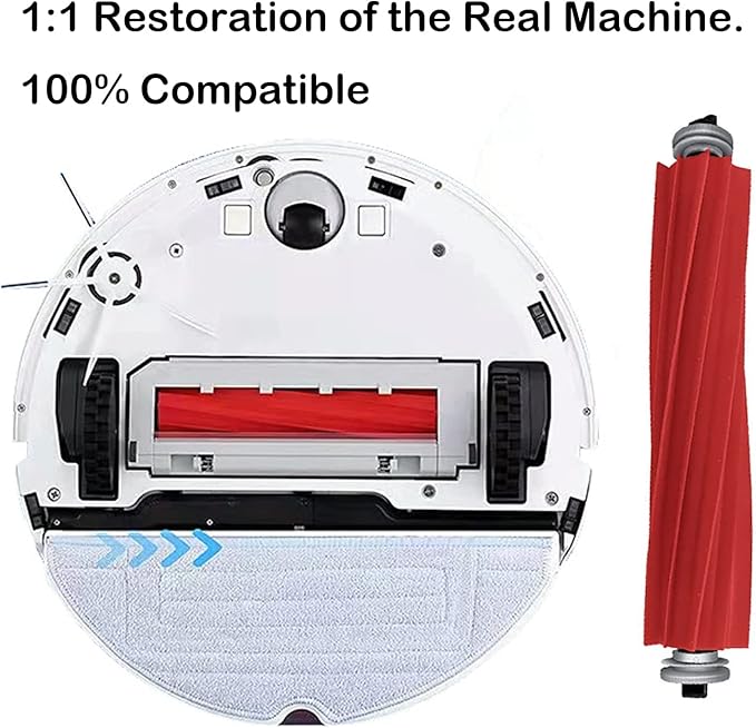 Accessories Kit Compatible for Roborock S7/Pro/MaxV//MaxV Plus/Maxv Ultra G10 G10S G10SPRO Robot Vacuum Replacement Parts, Main Side Brush Self-Cleaning Brush Dust Bag Filter Mop Pad and Holder