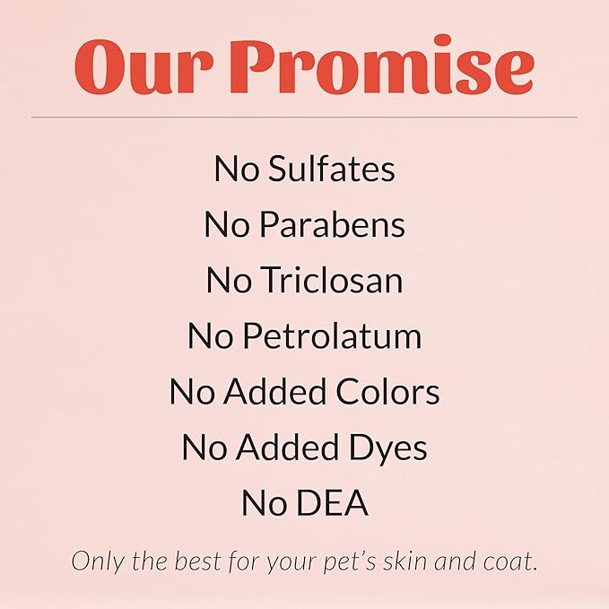 Skout's Honor Probiotic Itch Relief Shampoo for Pets - Non-Medicated, Fragrance-Free, Paraben & Sulfate-Free, with Avocado Oil & Omega 3's, 8oz, 2-Pack
