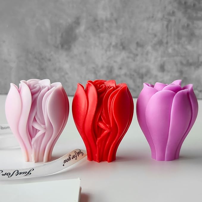 Flower Resin Molds - Silicone Resin Casting Molds for Soap, Candle, Wax, Resin Making & Home Decor