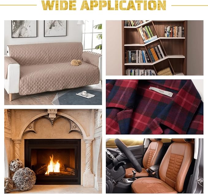2 Pieces Dust Brush Hand Broom Wooden Bench Brushes with Soft Bristles Counter Brush with Long Wood Handle Household Cleaning Brush for Sofa Bed Fireplace Car