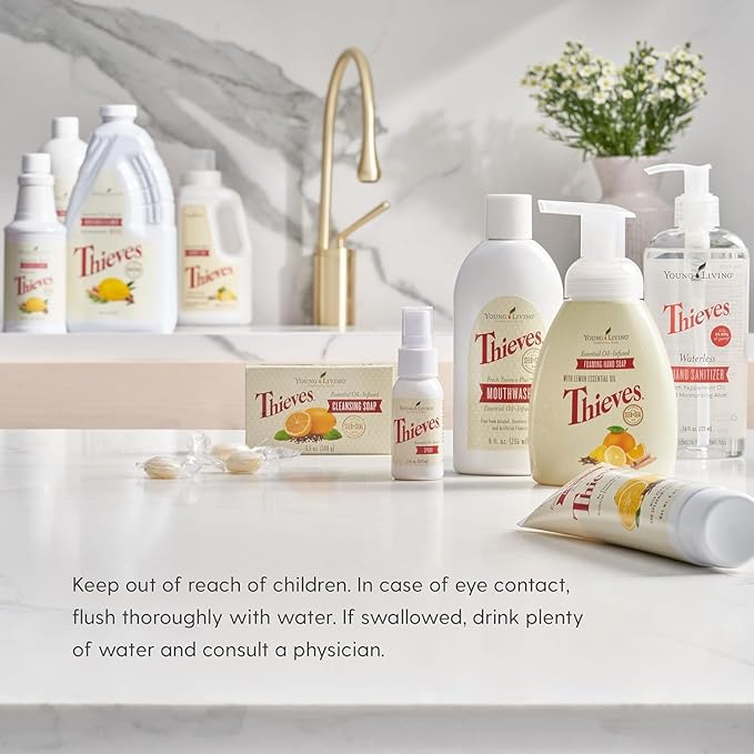 Young Living Thieves Ultra Concentrated Laundry Soap - Potent and Plant Based - 32 fl oz