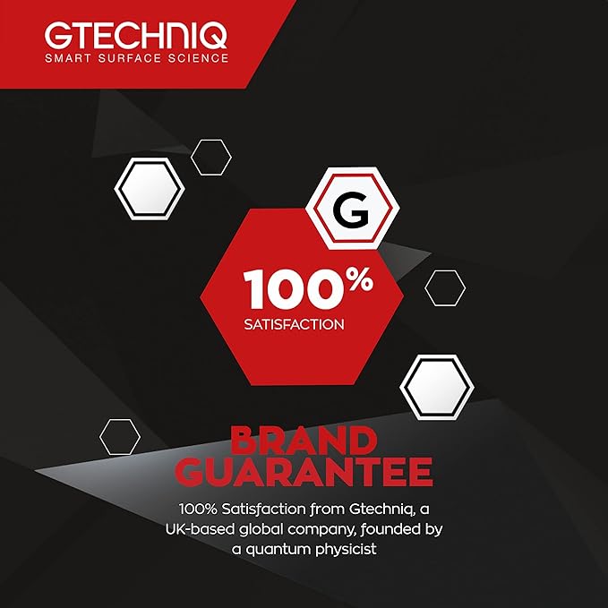 Gtechniq Microfiber Drying Towel, Scratch Resistant, Ultra Split Fibers, Machine Washable, 23.6" x 35.4", 450gsm, Car Detailing Accessory