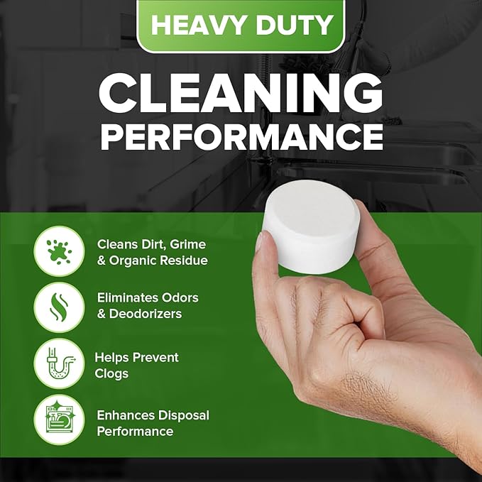 Renuv Washing Machine, Dishwasher, Garbage Disposal Cleaner and Deodorizer - Huge Savings!