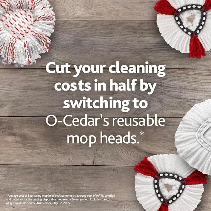O-Cedar EasyWring Deep Clean Refill 6 - Pack