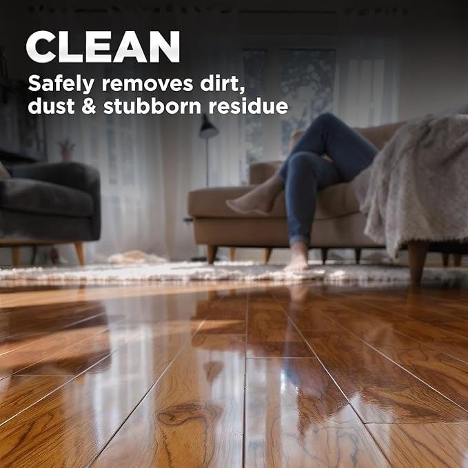 Weiman Hardwood Floor Cleaner - 128 Ounce Refill - Finished Engineered Hardwood Floors