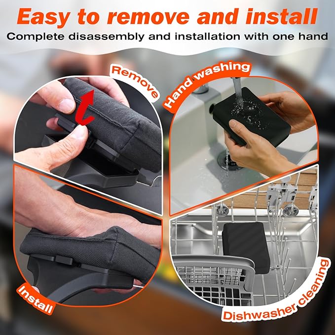 Steam Grill Brush Bristle Free with Scraper, BBQ Cleaner Tool Brush with Kevlar Cleaning Head for Outdoor Grill Accessories - Black, Grilling Gifts for Men Dad
