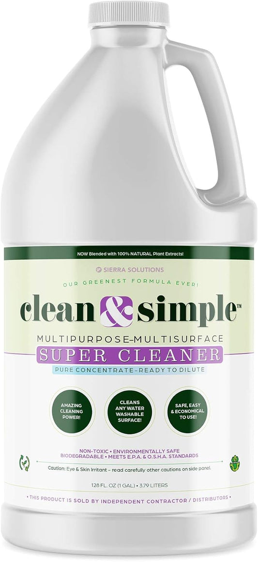 All-Purpose | Household Cleaner | clean & simple™ SUPER CLEANER concentrate